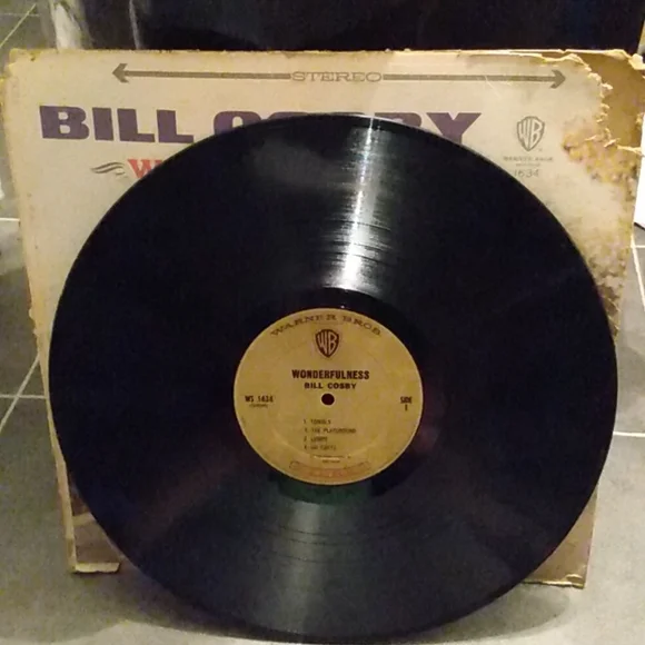 Warner Brothers, Bill Cosby, wonderfulness record album